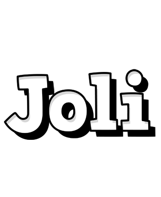 Joli snowing logo