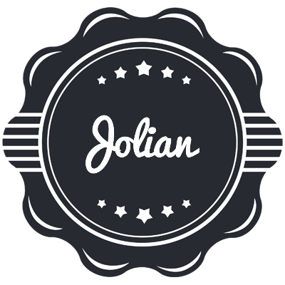 Jolian badge logo