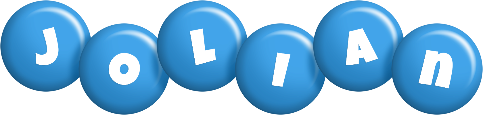 Jolian candy-blue logo
