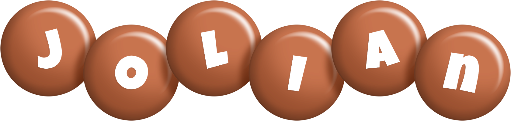 Jolian candy-brown logo