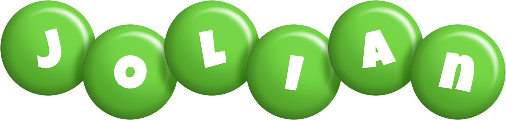 Jolian candy-green logo