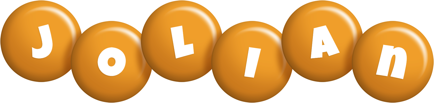 Jolian candy-orange logo