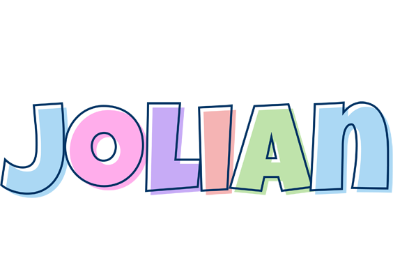 Jolian pastel logo