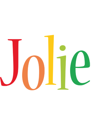Jolie birthday logo