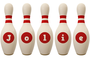 Jolie bowling-pin logo