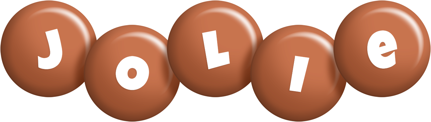 Jolie candy-brown logo