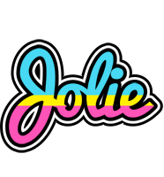 Jolie circus logo