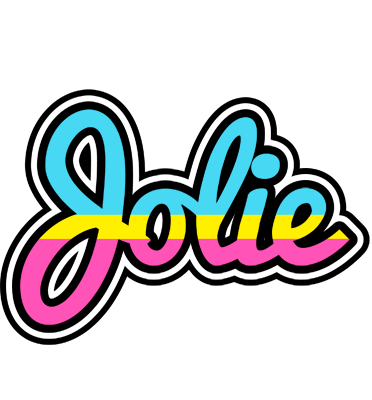 Jolie circus logo
