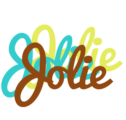 Jolie cupcake logo