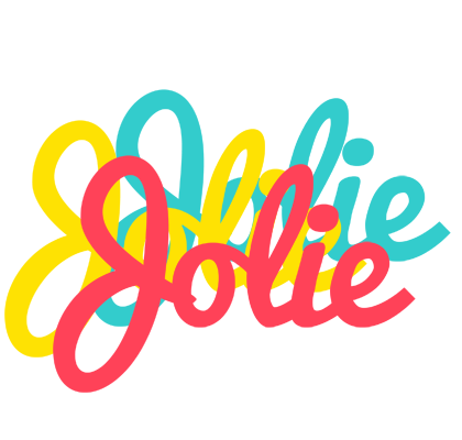 Jolie disco logo