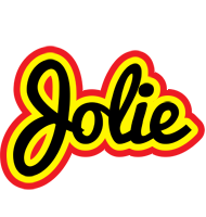 Jolie flaming logo