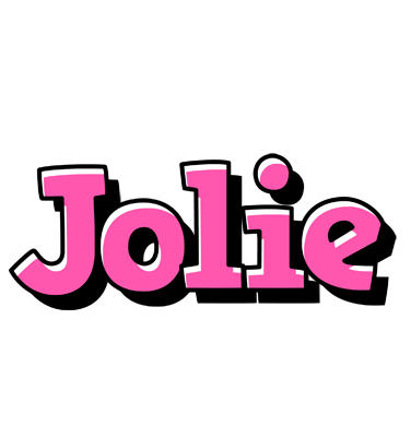 Jolie girlish logo