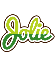 Jolie golfing logo