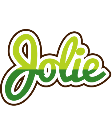 Jolie golfing logo
