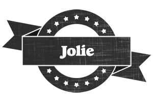 Jolie grunge logo