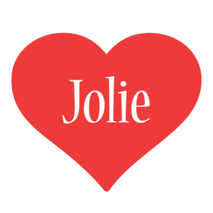 Jolie love logo