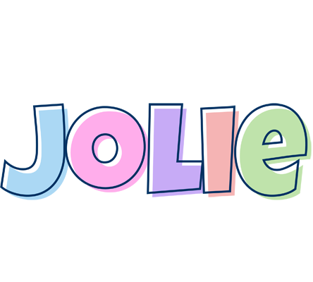 Jolie pastel logo