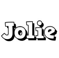 Jolie snowing logo