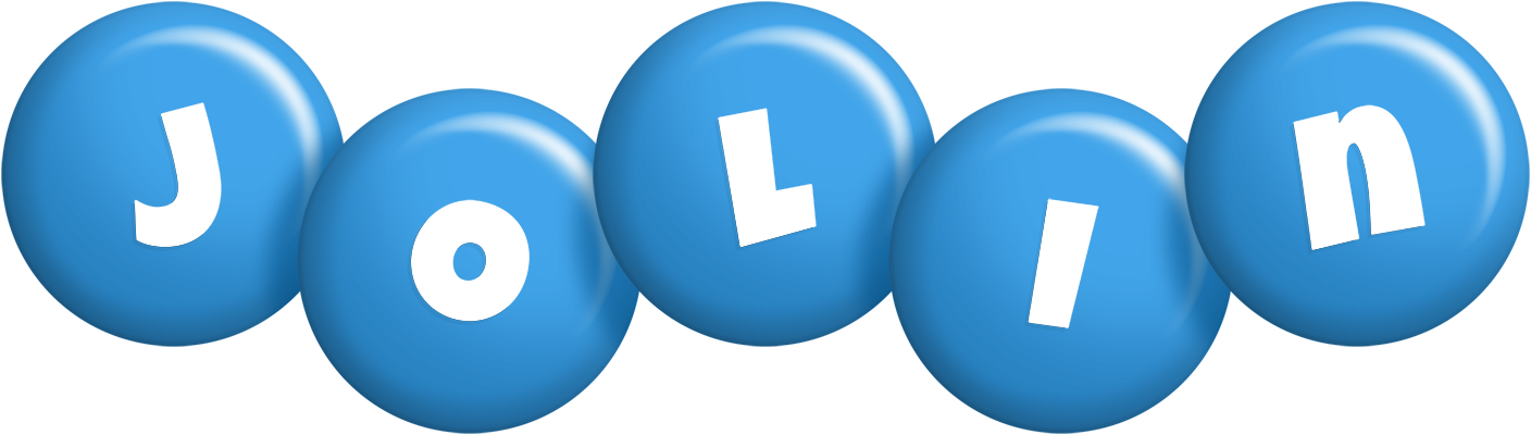 Jolin candy-blue logo