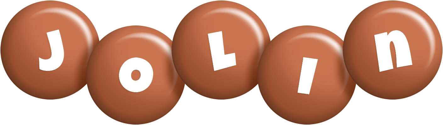 Jolin candy-brown logo