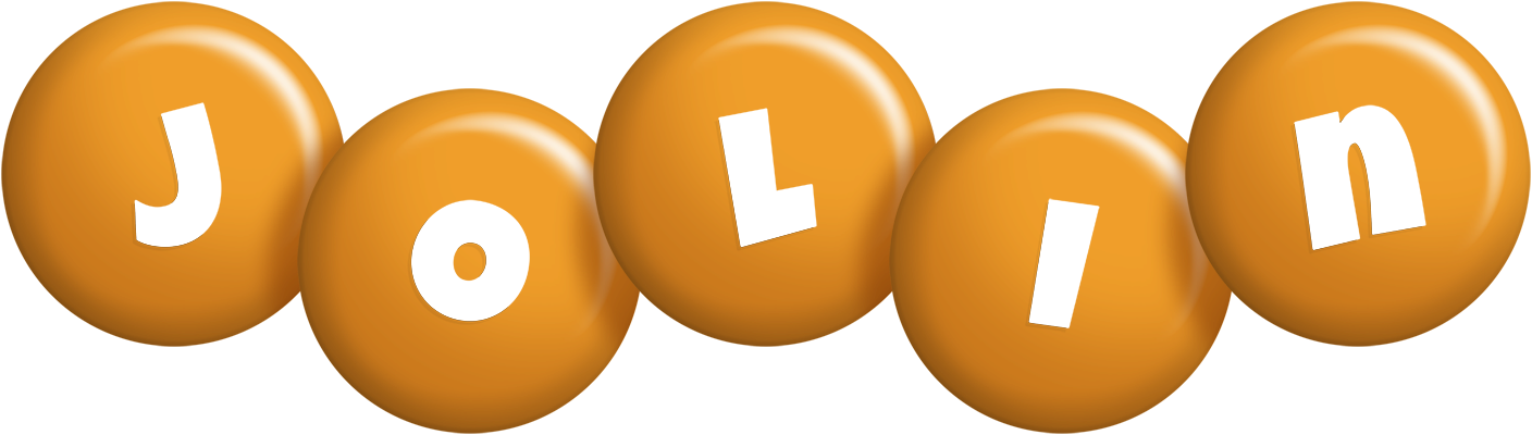 Jolin candy-orange logo