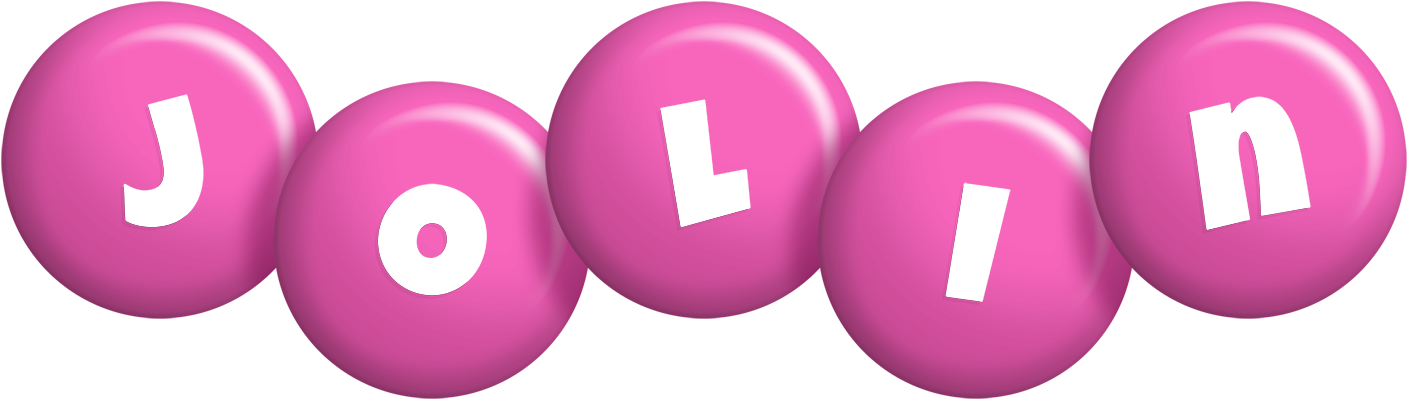 Jolin candy-pink logo