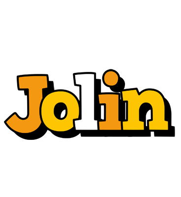 Jolin cartoon logo