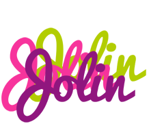 Jolin flowers logo