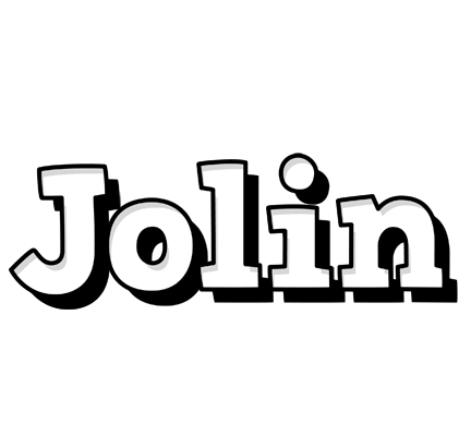 Jolin snowing logo