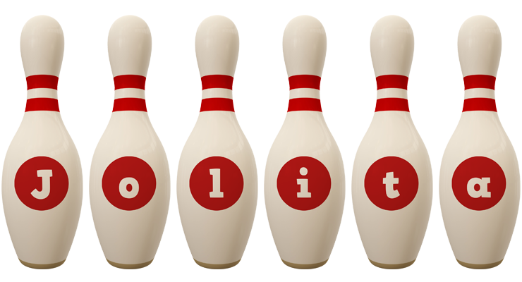 Jolita bowling-pin logo