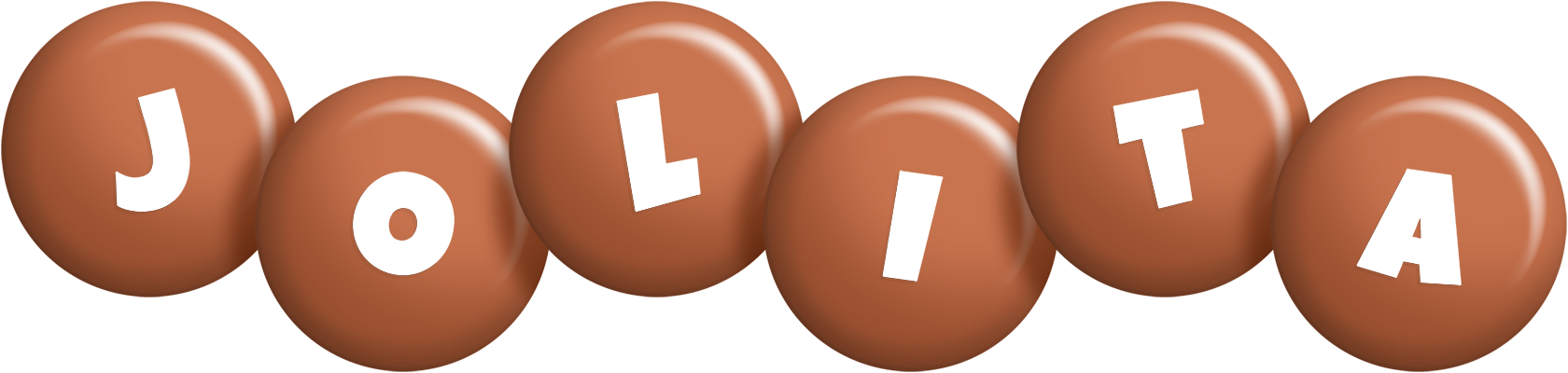 Jolita candy-brown logo