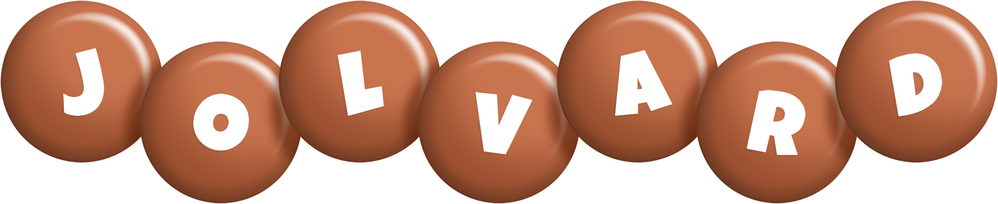 Jolvard candy-brown logo