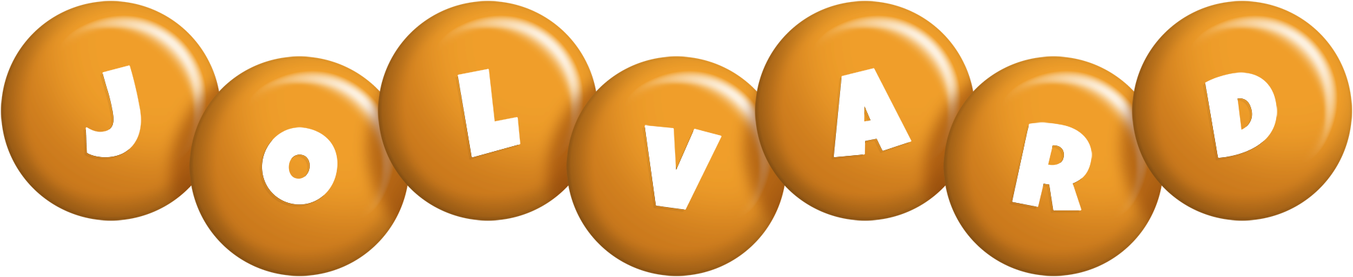 Jolvard candy-orange logo
