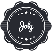 Joly badge logo