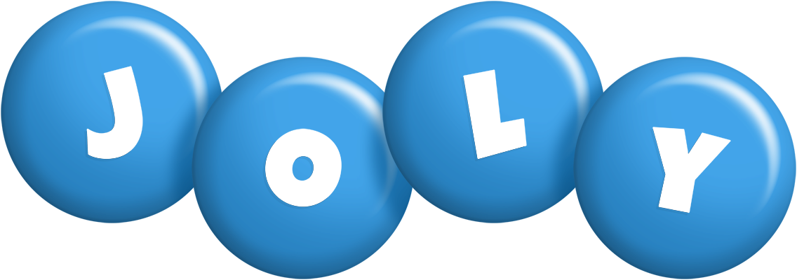 Joly candy-blue logo