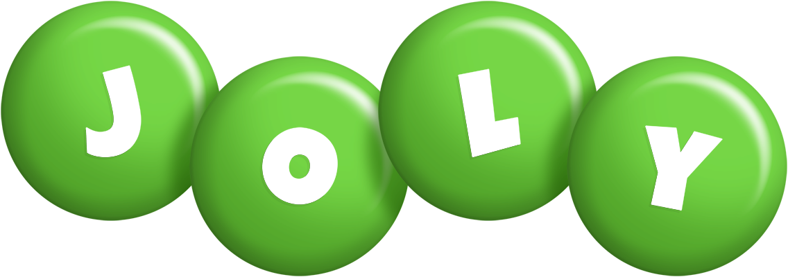 Joly candy-green logo