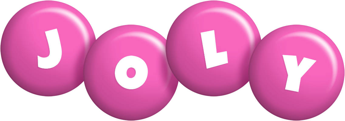 Joly candy-pink logo
