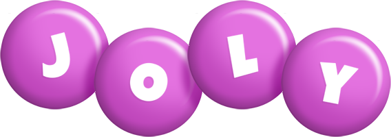 Joly candy-purple logo