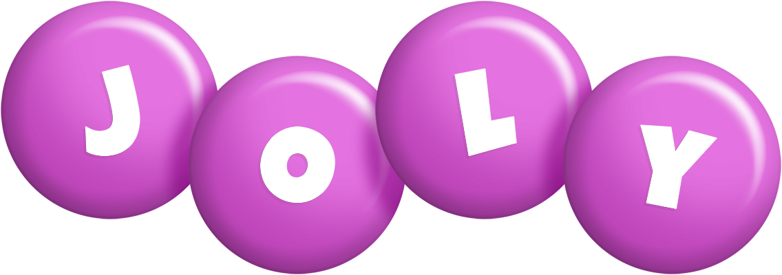 Joly candy-purple logo