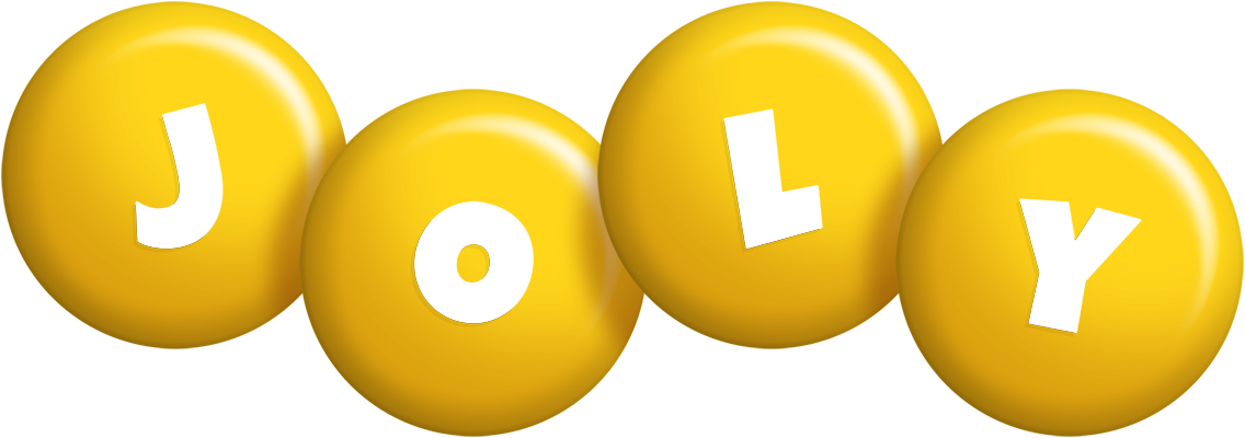 Joly candy-yellow logo