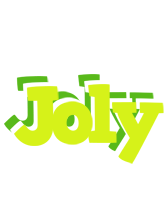 Joly citrus logo