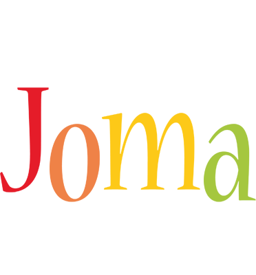 Joma birthday logo