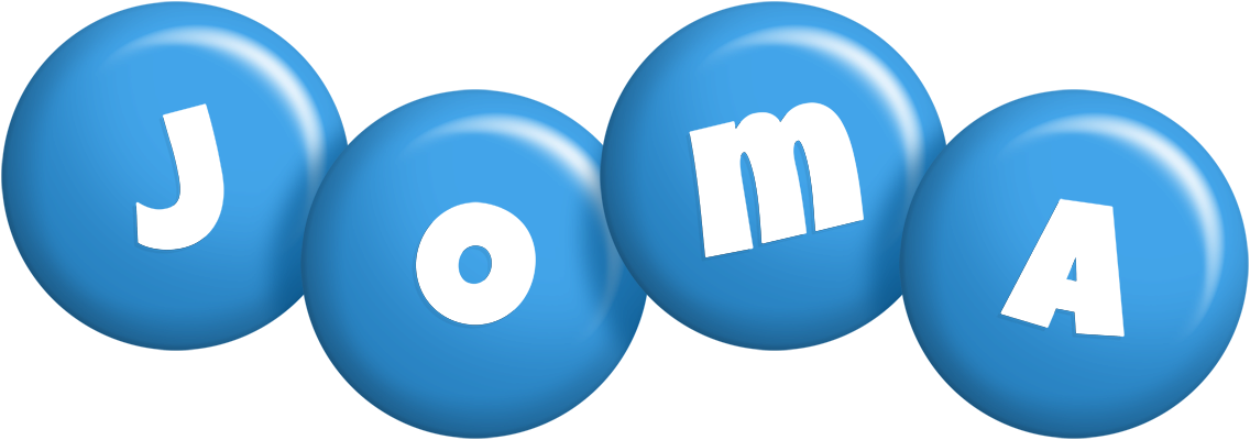 Joma candy-blue logo