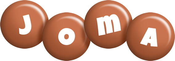 Joma candy-brown logo