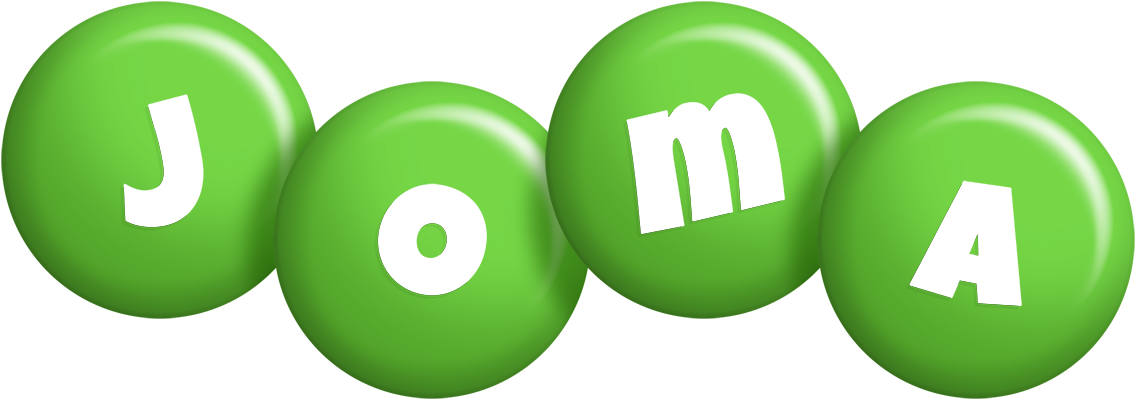 Joma candy-green logo