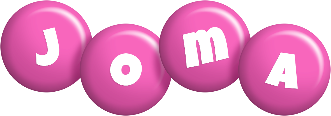 Joma candy-pink logo