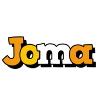 Joma cartoon logo