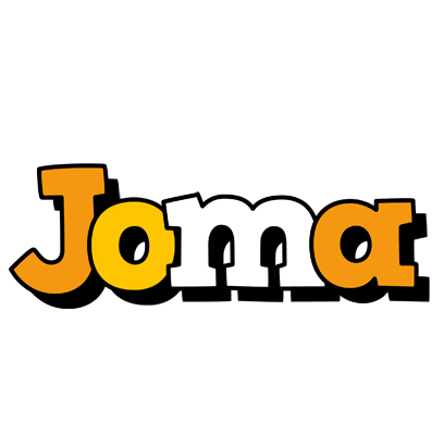 Joma cartoon logo
