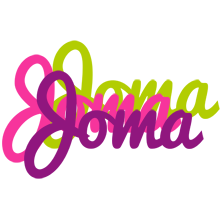 Joma flowers logo