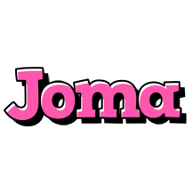 Joma girlish logo